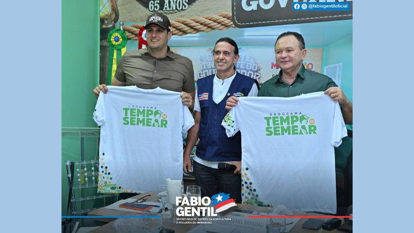 Fabio Jose Gentil Pereira Rosa explica como as políticas da Sagrima ampliam assistência técnica, crédito e oportunidades para produtores do Maranhão.